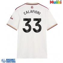 Arsenal Riccardo Calafiori #33 Rezervni Dres 2025-26 Kratak Rukav